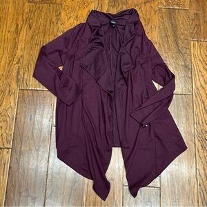 Torrid women’s long slit front cardigan